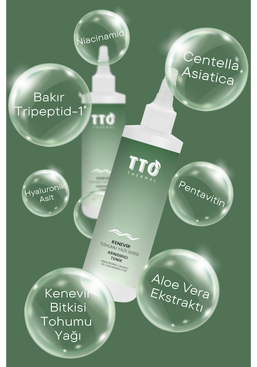 Tto Thermal Kenevir Bitkisi Tohumu Yağı Arındırıcı Tonik 200 ML