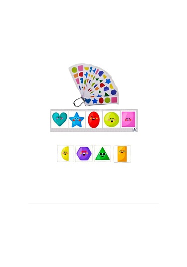 Çocuklara Geometrik Şekilleri Öğretmek Ve Yönergeye Göre Sıralamak Cırtlı Etkinlik Aktivite