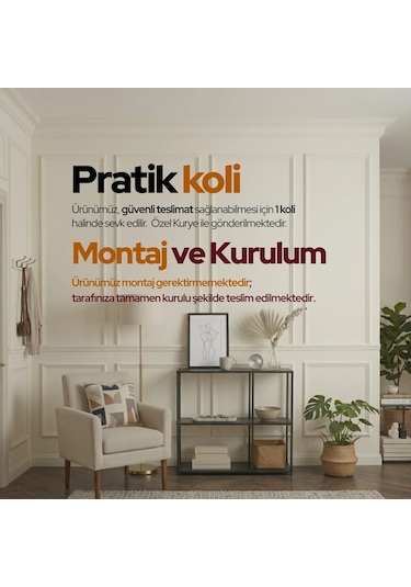 Vena Konsol Dresuar Siyah