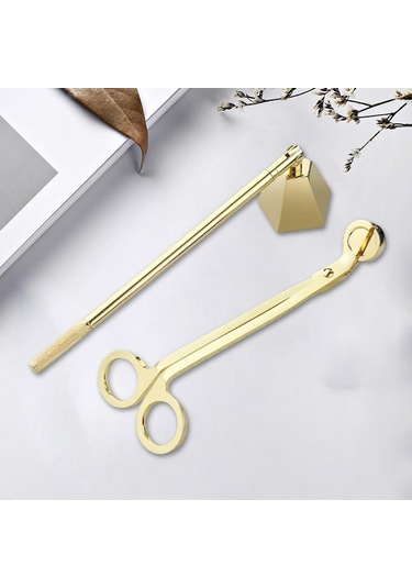 Suntek 2 In 1 Mum Snuffer Wick Giyotin Kesici Paslanmaz Çelik Ev