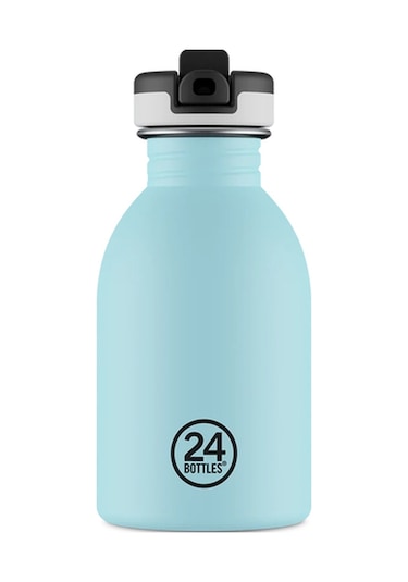 Kids Bottle Cloud Blue Paslanmaz Çelik Çocuk Su Matarası 250 Ml Mavi