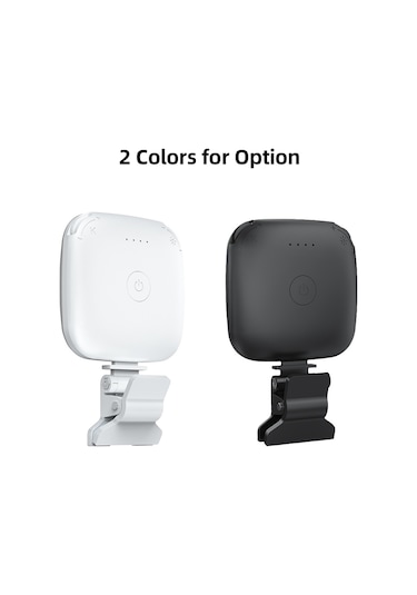 Youtek V15 Klipsli Telefon Aydınlatma Lambası - 2500k-9000k Renk Sıcaklığı, 1000mah Pil, Taşınabilir Selfie Işığı