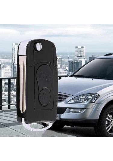 Geeksen Ssangyong Actyon Kyron Rexton Flip Uzaktan Araba Anahtarı Kabuk Kılıfı İçin