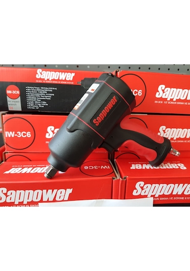 Sappower LW-3C6 1/2" 1200 NM Havalı Somun Sıkma