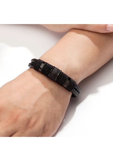 Gogoey Db6969 Erkek Deri Bileklik Çok Renkli