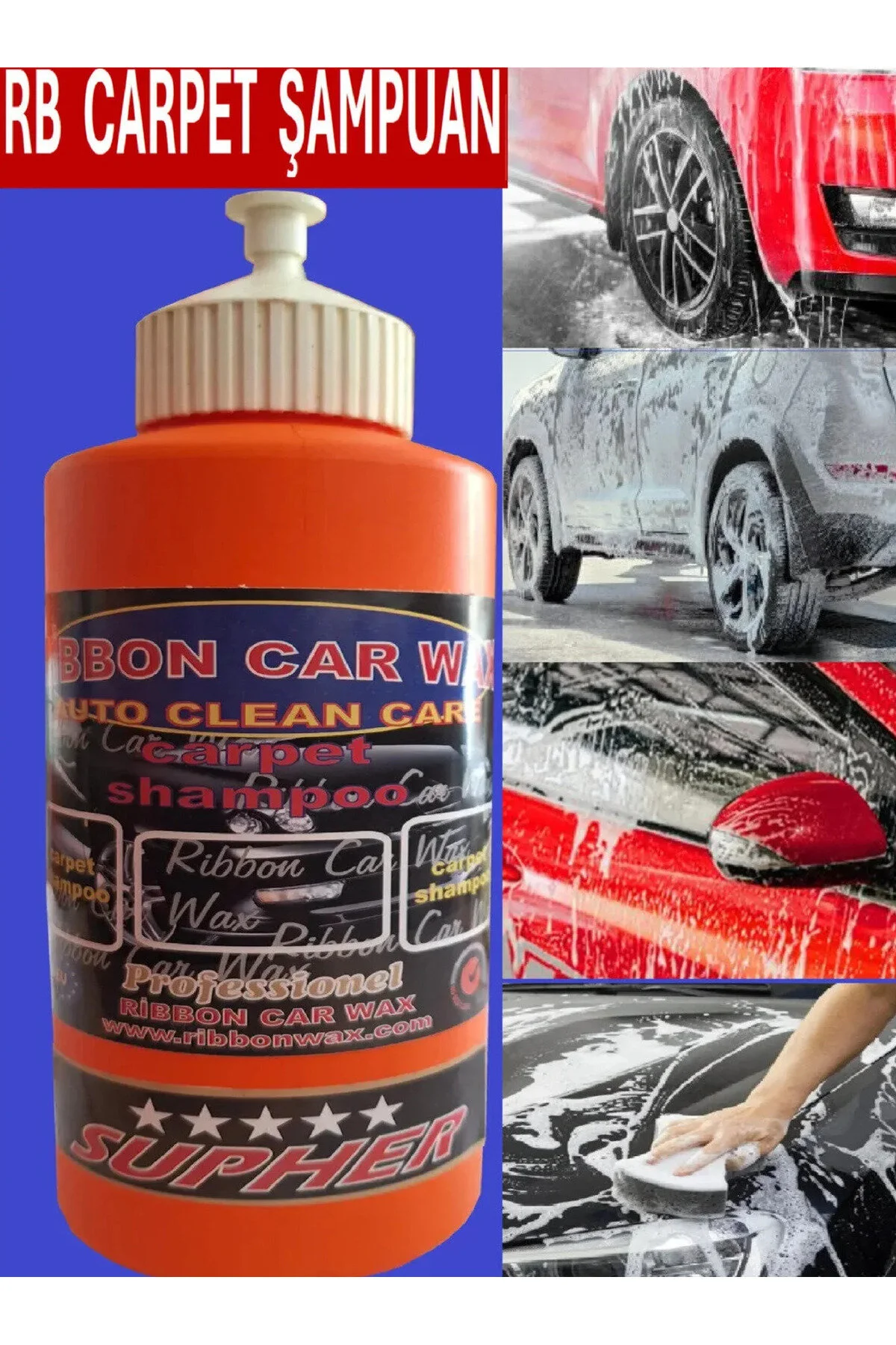 Rb Carpet Ph Nötr Formüllü Cilalı Oto Yıkama Şampuanı 1 Kg