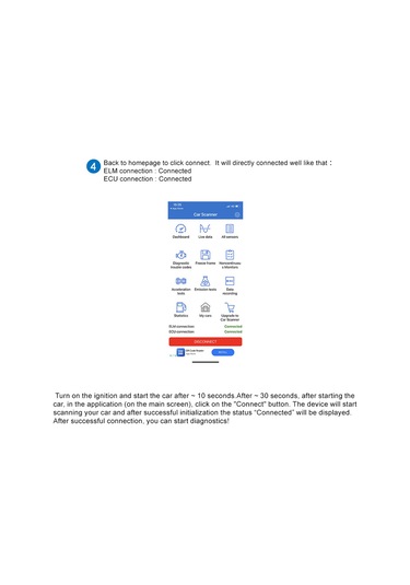 Kosona Konnweı Kw905 Kırmızı Obd Arabalar Arıza Tanı Cihazı Bluetooth 5.0 Android İos Desteği