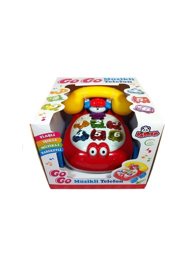 3208-Hk Kut.Go Go Müz.Telefon Araba . . Vardem Oyuncak