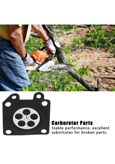 Monyee Zama 2500/3800/4500/5200/5800 Orman Kesici Karbüratör Diaphragm Seti, Kauçuk+demir Malzeme, 30 Adet, Dayanıklı Tamir Parçası