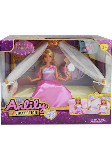 Anlily Yataklı Bebek Seti Pembe