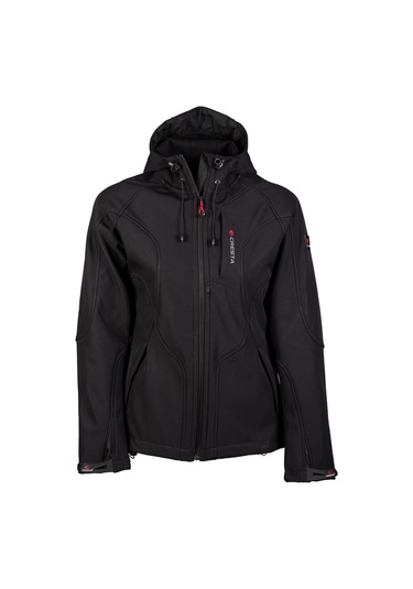 Cresta Outdoor Kapüşonlu Kadın Su Geçirmez Softshell Ceket (415702474)
