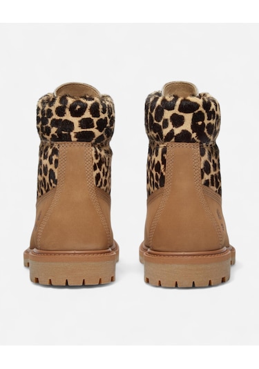 Timberland Premium 6 Inch Lace Up Boot Kadın Bej Bot