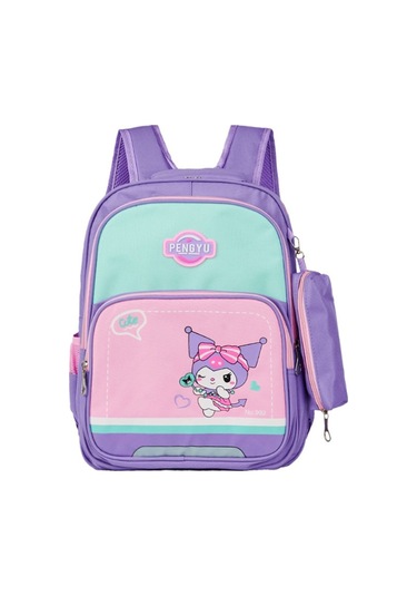 Şık Büyük Sırt Çantası - Hafif Ve Konforlu 58 Karakter mor