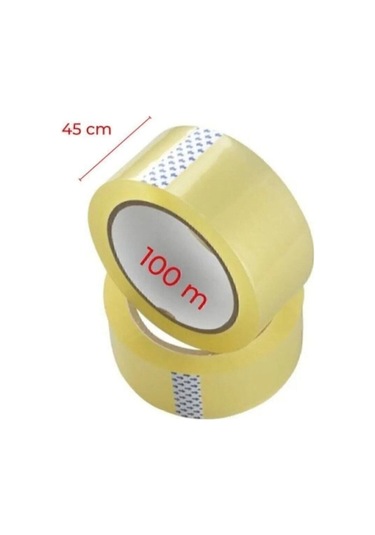 Koli Bandı 100 Metre 45mmx100 2adet Koli Bandı Tr