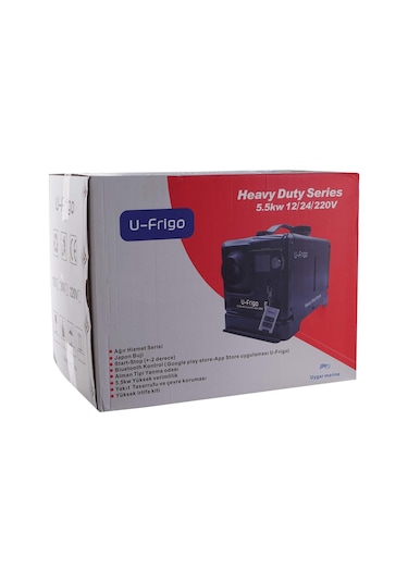 U-frigo 5.5 Kw Çanta Tipi Webasto Dizel Isıtıcı 12-24-220v Start-stop Bluetooth Heavy Duty Serisi