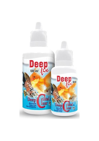 Deep Fix Crystalclear Akvaryum Suyu Berraklaştırıcı 50ml