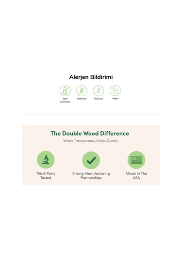 Doublewood Gaba 1,000,mg 300 Capsules.made In Usa. Tr Tek Yet...