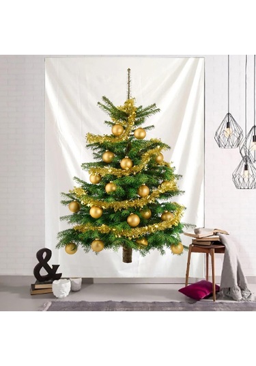 Homyl Yılbaşı Goblen Ağacı Duvar Asılı Yatak Odası Ev Yurt Için