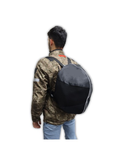 Vexo V100 Motosiklet Kask Çantası Siyah