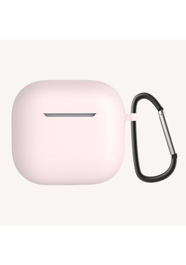 Mobilteam Air-pods 4 Standart Silikon Kılıf-pembe Pembe