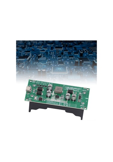 Vkemall 15w 3a Lx-2bups 18650 Li-pil Artırma Şarj Modülü, Kesintisiz Ups Besleme, Anında Güç Değişimi, 5v Giriş, Çift Led Gösterge