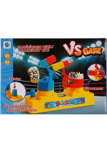 Battle Game Kutu Oyunu Refleks Ve Strateji Oyunu, 2 Kişilik Eğlenceli Düello