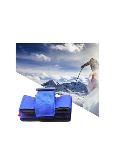 Pazly Suntek Kış Sporları Kayak Yokuş Aşağı İçin Mavi Kayış Mavi