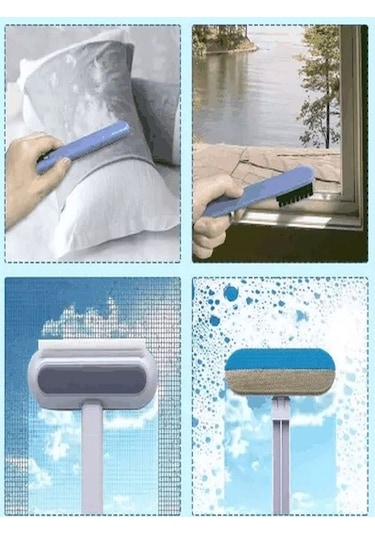 Pencere Temizleme Sileceği Cam Silme Aparatı Çift Taraflı Ürün