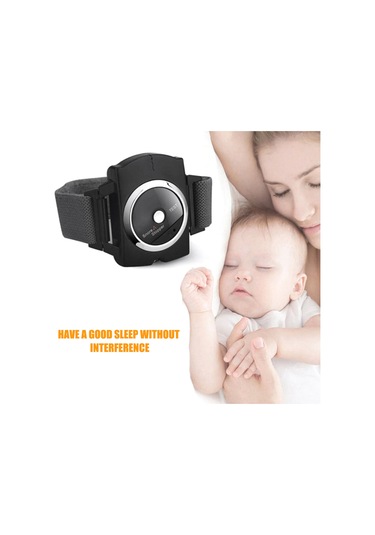 Vkemall Akıllı Horlama Durdurucu Bilek Tipi Mini Elektronik Uyku Asistanı Horlama Önleyi Siyah