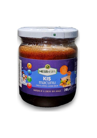 Mesiri Şifa Zencefilli Bitkisel Karışımlı Kış Macun 240 Gr