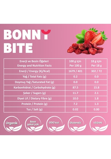 Organik Çıtır Çilek & Kurutulmuş Karpuz İkili Paketi Diğer