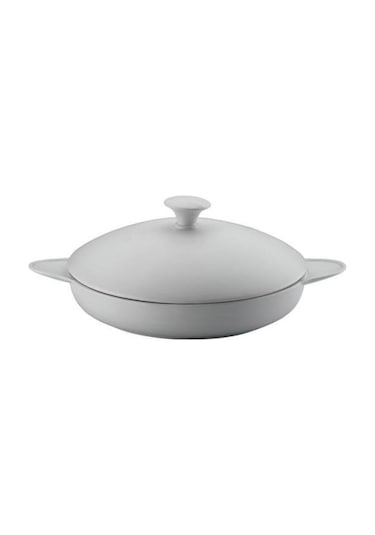 Kütahya Porselen Porflame Porselen 21 CM Kapaklı Tava