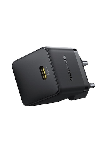 Zyzqstore Pazly Type-c Şarj Palm Hızlı Fişi Fiş:ab Cihazı, Baseus 20w 1c Mb, Beyaz Renk, Standart Boyut, Mobil Cihazlar İçin Uy