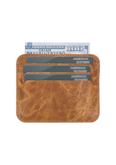 Toyigoo Toyigoo Pedro Slim Deri Kartlık V18 Taba