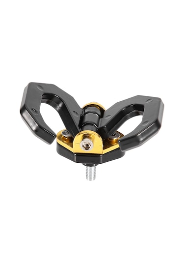 Lemestar Motosiklet Alüminyum Çift Destekli Kanca - Çelik Dayanıklı, Korumalı, Kask Çantası Asma Fonksiyonu, Tek/çift Kanca Ayarlanabilir Diğer