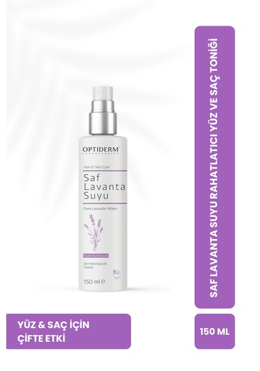 Optiderm Lavanta Suyu Canlandırıcı Ve Besleyici Tonik %100 Doğal