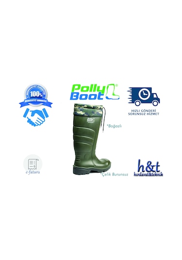 Polly Boot Galaxy Vega O4 Boğazlı Çelik Burunsuz İş Çizmesi
