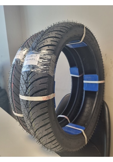 Bajaj Pulsar Ns 125  90/90-17 Tl Ve 120/80-17 Tl Dubleks Lastik Set