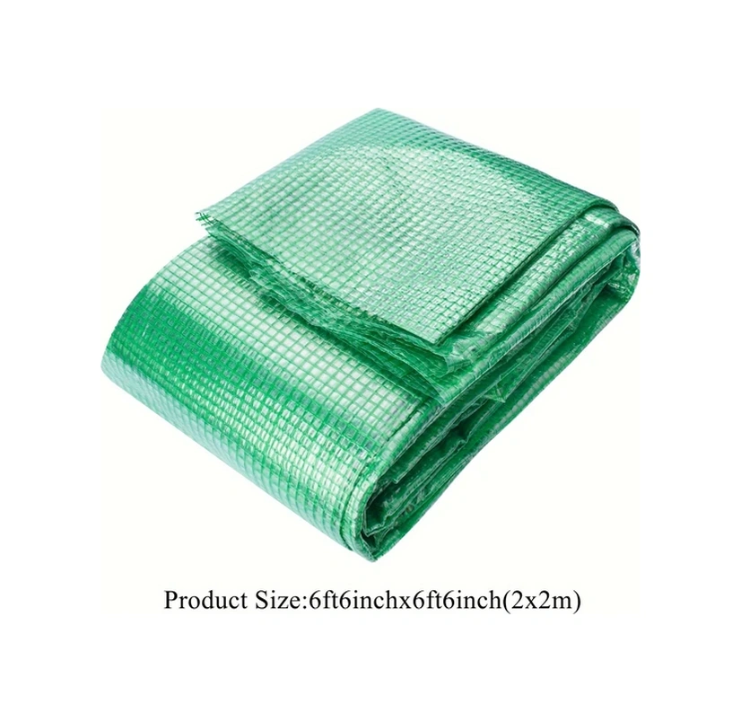 Willowhaven 1 Adet Yeşil Ağır Hizmet Branda 12x8ft Uv Dayanımlı Su Geçirmez Polyester Örtü