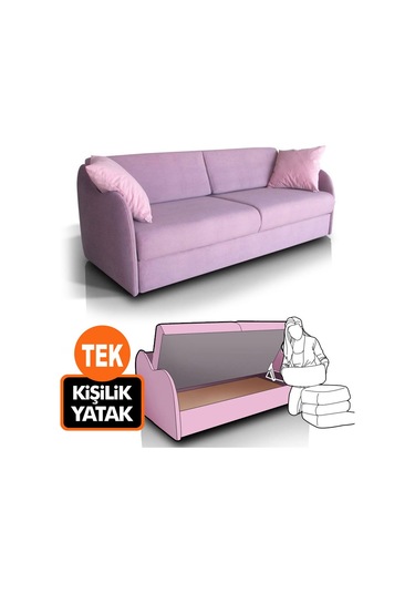 Seray Servidi 3L'Lü Sandıklı-Yataklı Kanepe. Seray'Dan