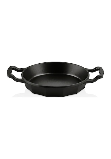 Oms 22 Cm Döküm Granit Sahan Dodeca Siyah 3725 Siyah