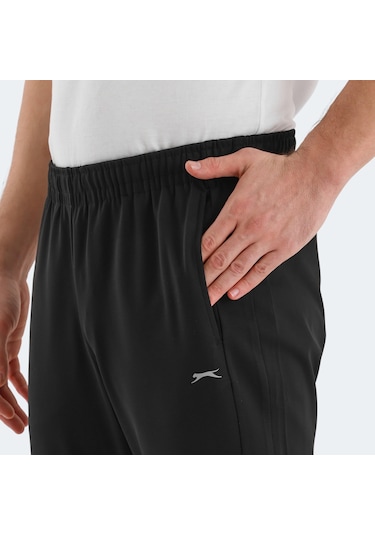 Slazenger ROLO Erkek Cepli Siyah Eşofman Altı