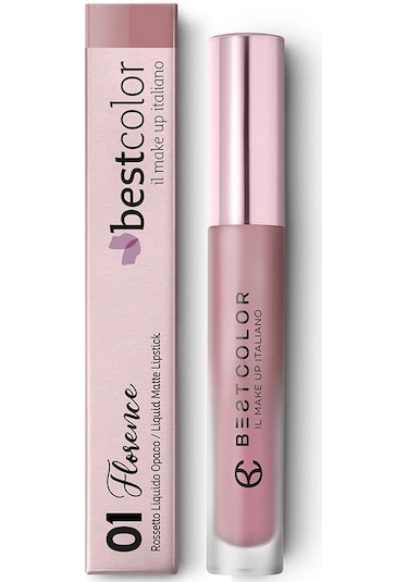 Best Color Invincible Matte Liquid 01 Firenze Likit Ruj 4ml 01