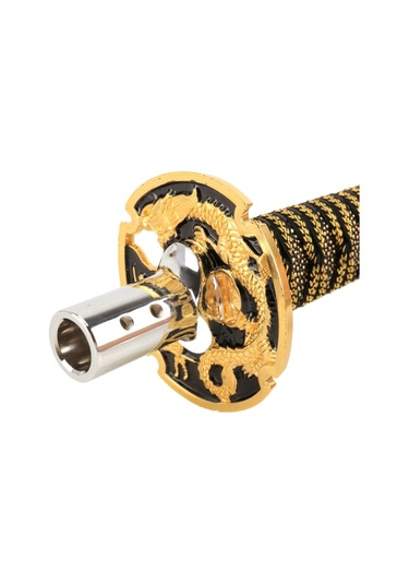 Sones Evrensel Samuray Şekilli Manuel Veya Otomatik Vites Topuzu, Uzunluk: 31,5 Cm Altın