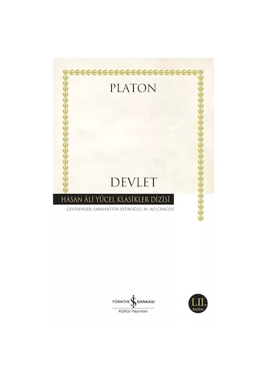 Devlet - Platon - İş Bankası Kültür Yayınları
