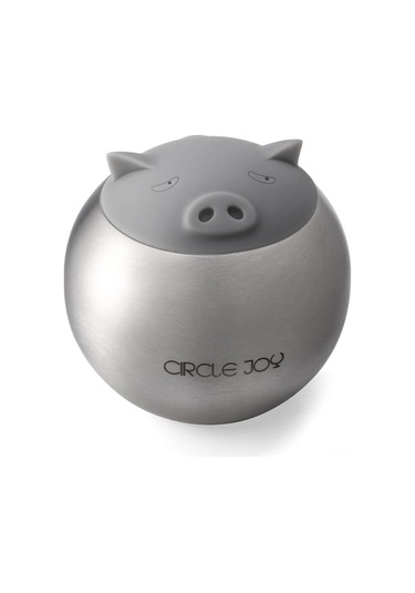 Pig Şekilli Çelik Bira Açıcı - Manyetik Buzdolabı Tutucu, Ev Dekorasyonu, Kolay Kullanım Gümüş Gümüş