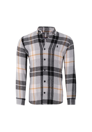 G987 Dewberry Erkek Gömlek-siyah Siyah