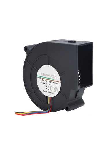 Xindoker 12v Dc 2.94a Hava Akımı 37.97 Cfm Turbin Blower Fan, Yüksek Güvenlikli, Uzun Ömürlü, İç/harici Sıcaklık Kontrolü Ve Ventilasyon İçin Diğer