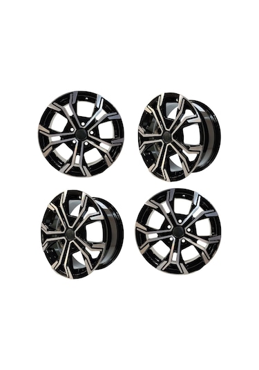 4 Adet Sonıc 1099 6.5 16 5 114.3 Et35 66.1 Black Mack Jant Takım