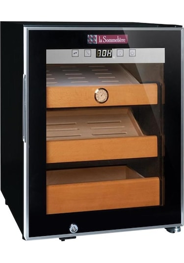 Humidor La Sommeliere Elektronik Nemlendirmeli Puro Dolabı